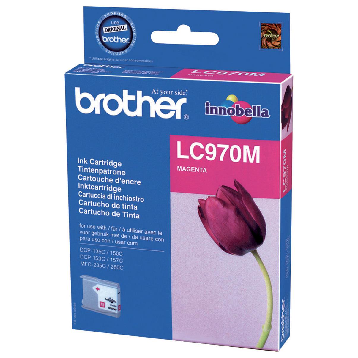 Cartouches pour imprimantes - Brother lc970m - cartouche d'encre originale - magenta