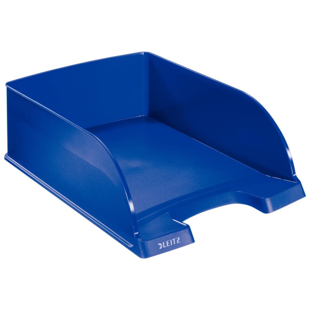 Corbeille  courrier Jumbo Plus - coloris bleu - 25,5x36x10 cm