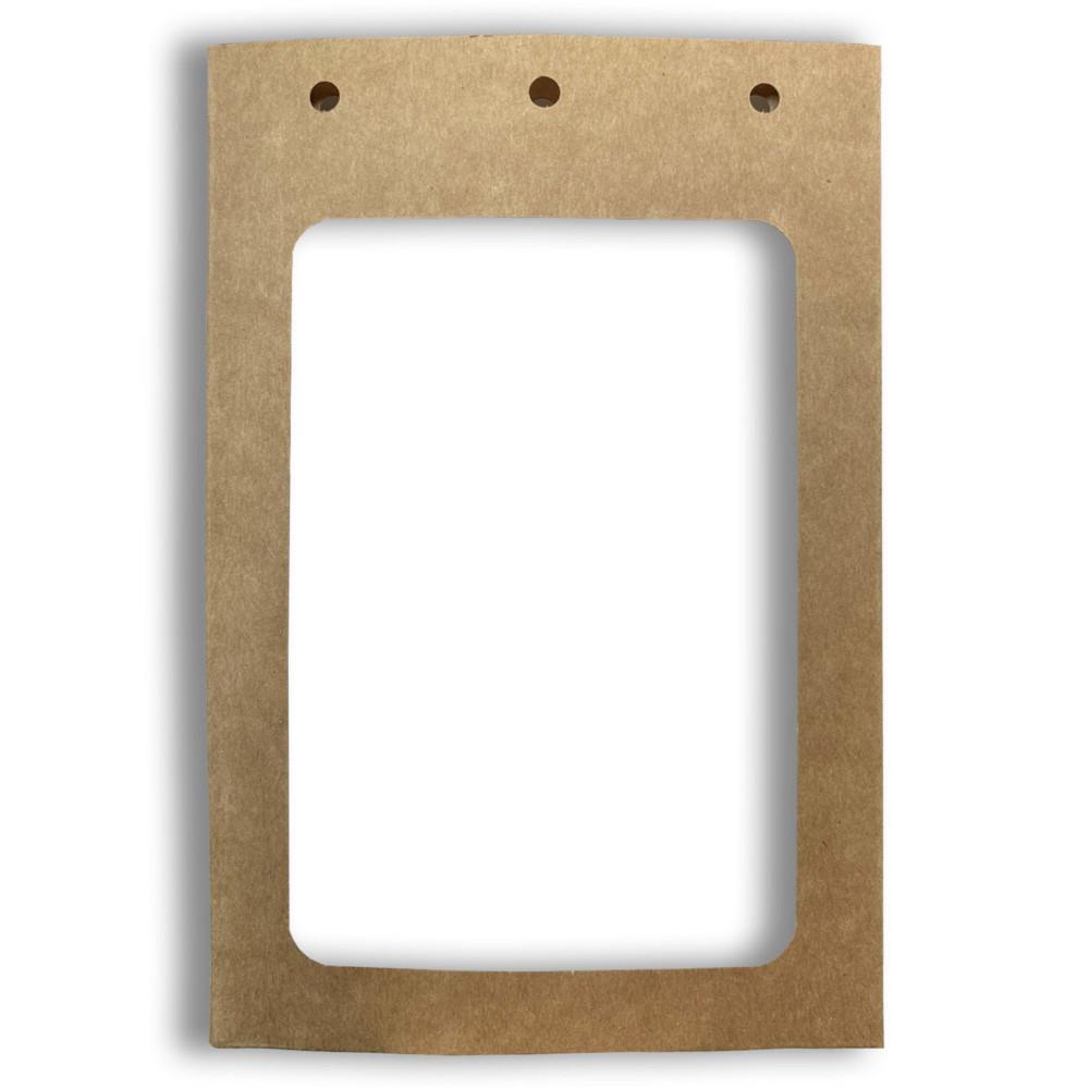 Pochettes cartonn�es Avery porte badge grand format XL A6 105 x 148 mm + Etiquettes badges incluse - Lot de 50 pochettes