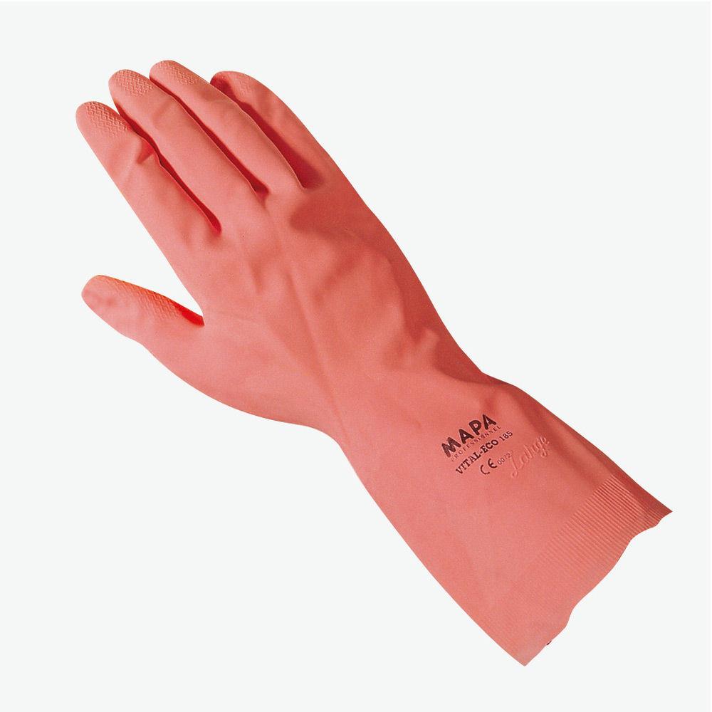 Paire de gants Mapa Vital 115 - usage courant - rose - taille 8
