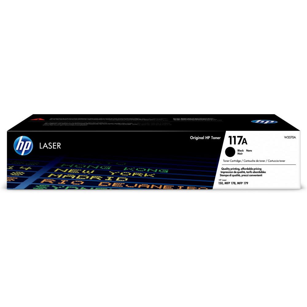 Cartouches de toner - Hp cartouche de toner laser authentique 117a, noir