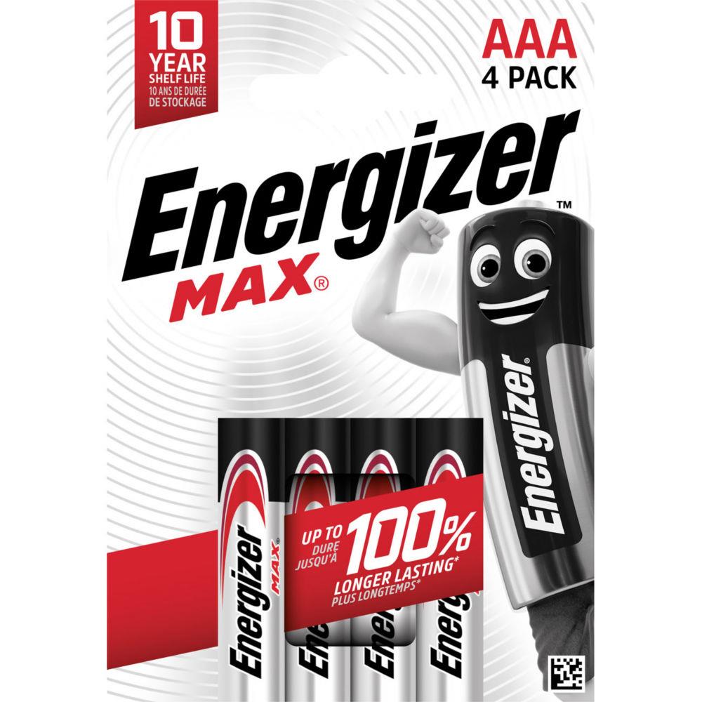 Energizer max aaa batterie  usage unique alcaline