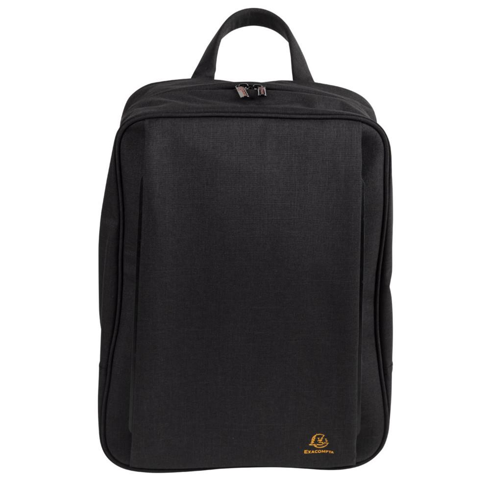 Sac  dos Exacompta Smart Exactive Compact et lger - 2 poches zippes - Noir