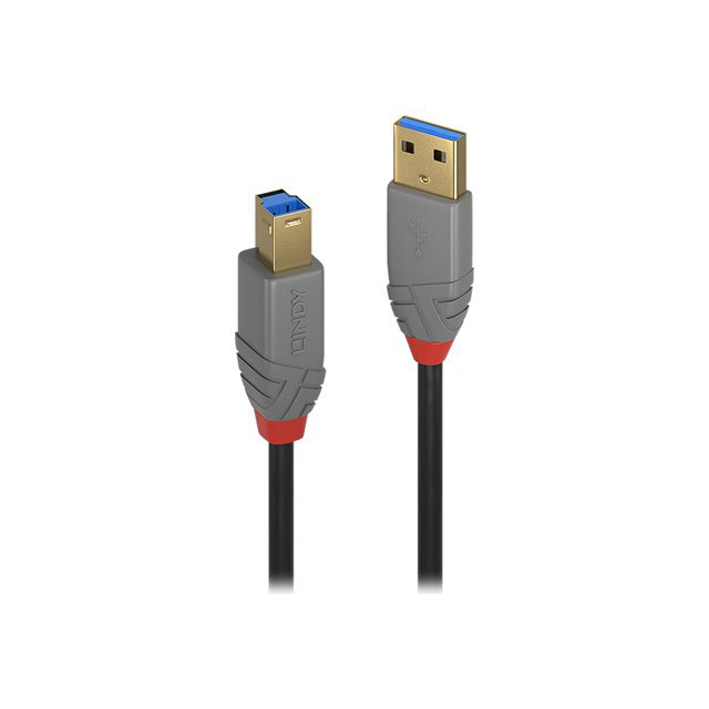 Lindy 36744 cble usb usb 3.2 gen 1 (3.1 gen 1) 5 m usb a usb b noir