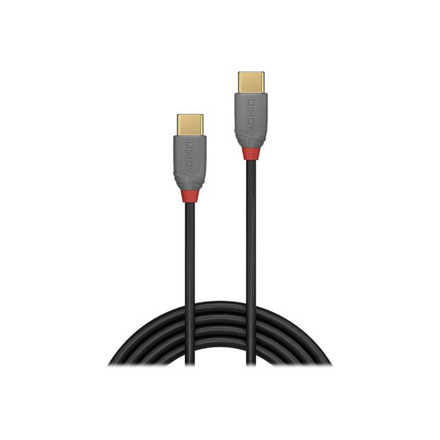 Lindy 36872 cble usb usb 2.0 2 m usb c noir, gris