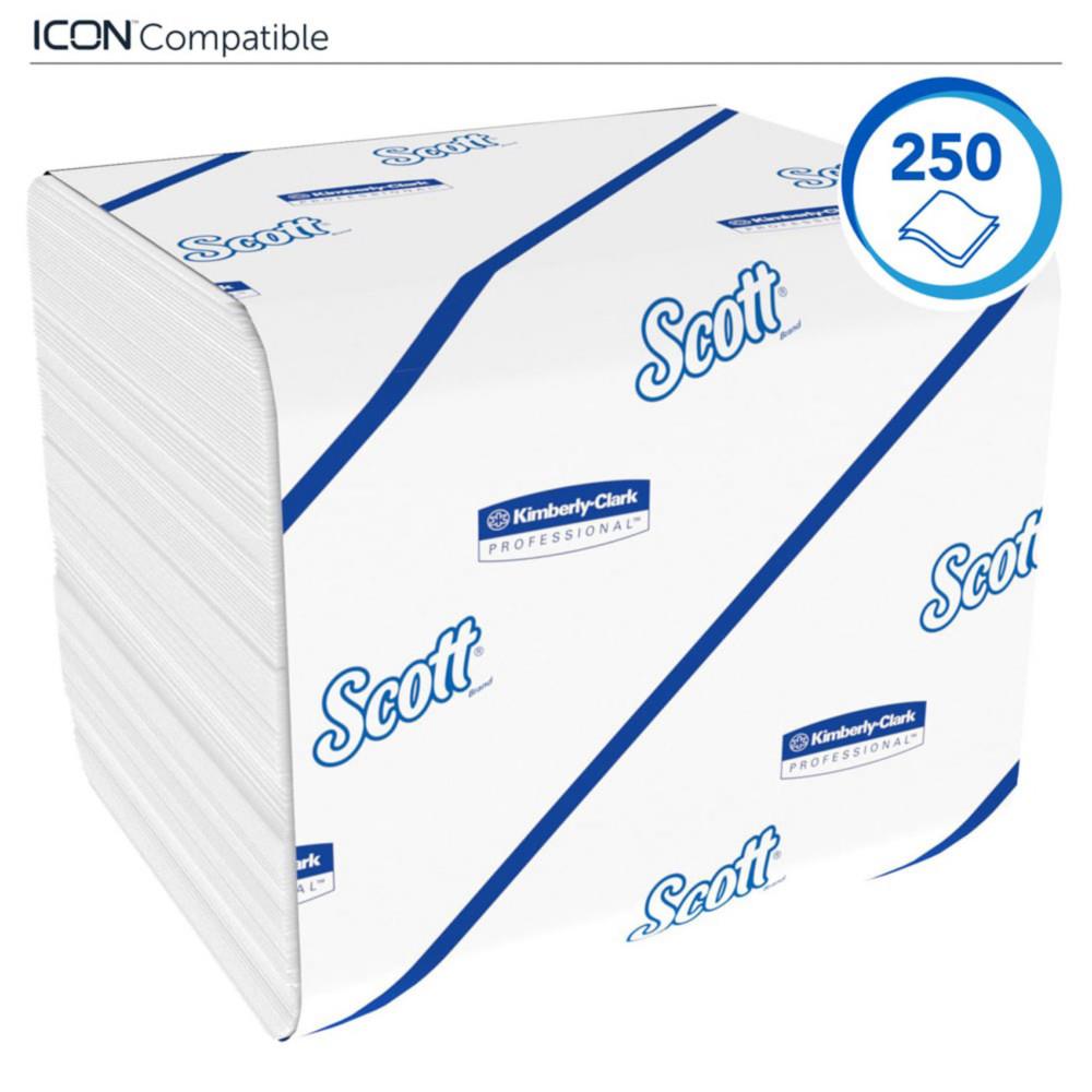 Scott Crontrol Papier toilette pli� 8508 de 250 feuilles double �paisseur, lot de 36 paquets