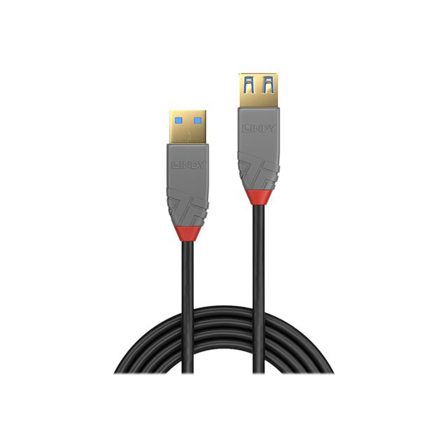 Lindy 36762 cble usb usb 3.2 gen 1 (3.1 gen 1) 2 m usb a noir