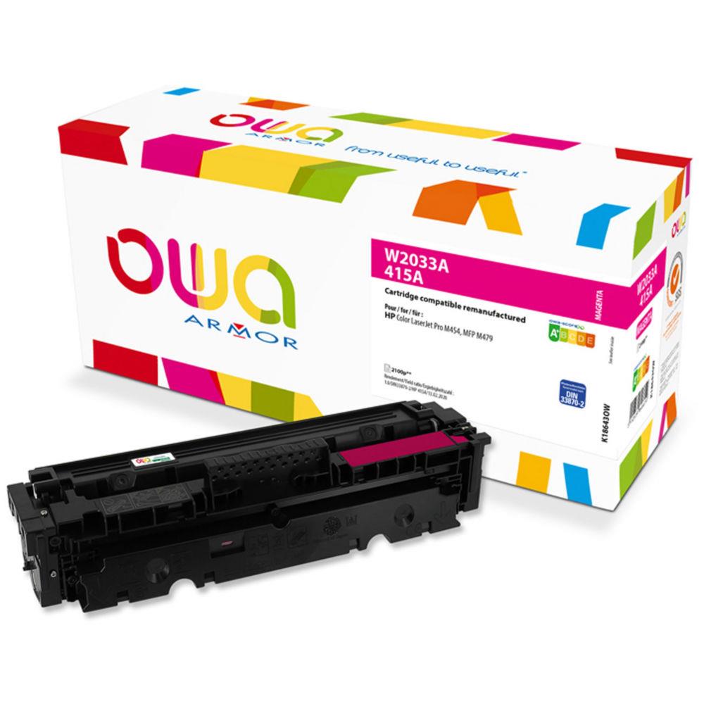 Cartouches de toner - Armor w2033a cartouche de toner 1 pice(s) compatible magenta