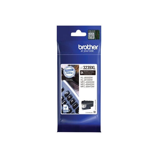 Cartouches pour imprimantes - Brother lc-3239xlbk cartouche d'encre 1 pice(s) original rendement lev (xl) noir