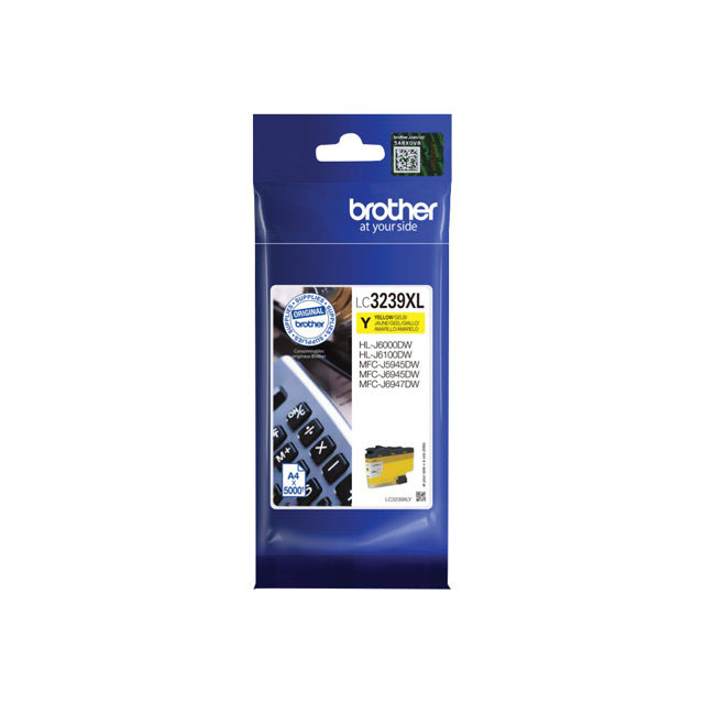 Cartouches pour imprimantes - Brother lc-3239xly cartouche d'encre 1 pice(s) original rendement lev (xl) jaune