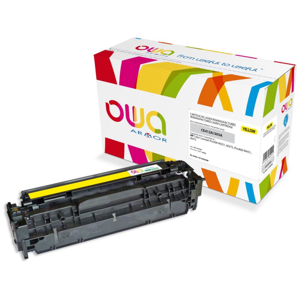 Cartouches de toner - Armor k15582ow cartouche de toner 1 pice(s) jaune