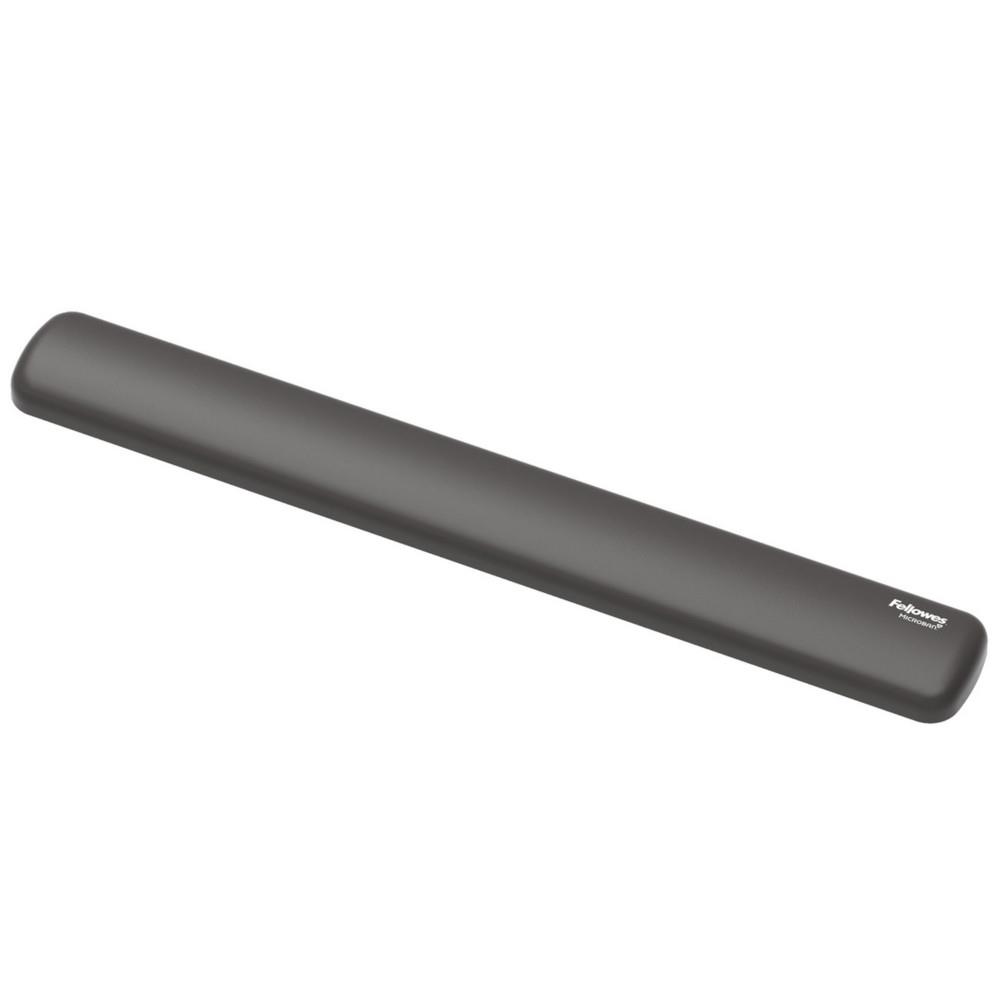 Repose-poignet Breyta Fellowes pour clavier classique - Coussin antibact�rien en silicone doux - L. 47 x P. 6 cm - Noir