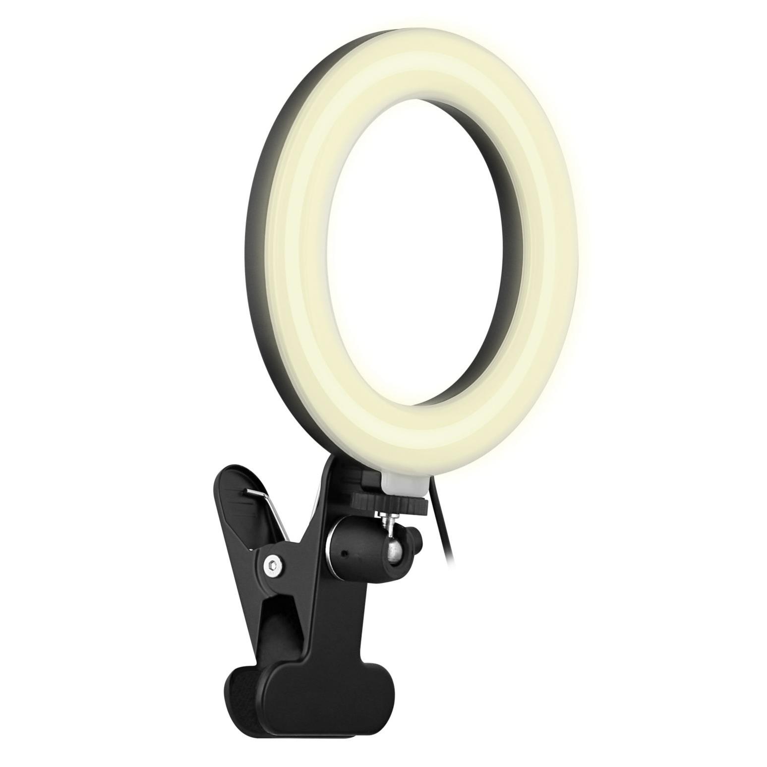 T'nb anneau led 6" avec pince - influence