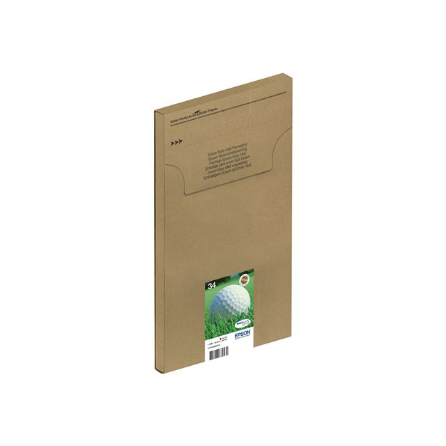 Cartouches pour imprimantes - Epson golf ball multipack 4-clr 34 durabrite ultra ink easymail