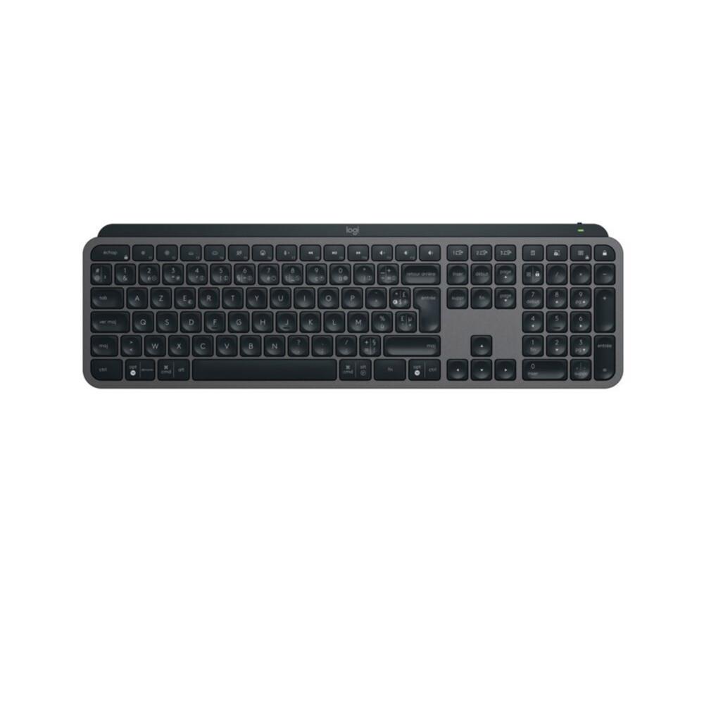 Logitech master mx keys for business clavier bureau bluetooth azerty fran�ais graphite