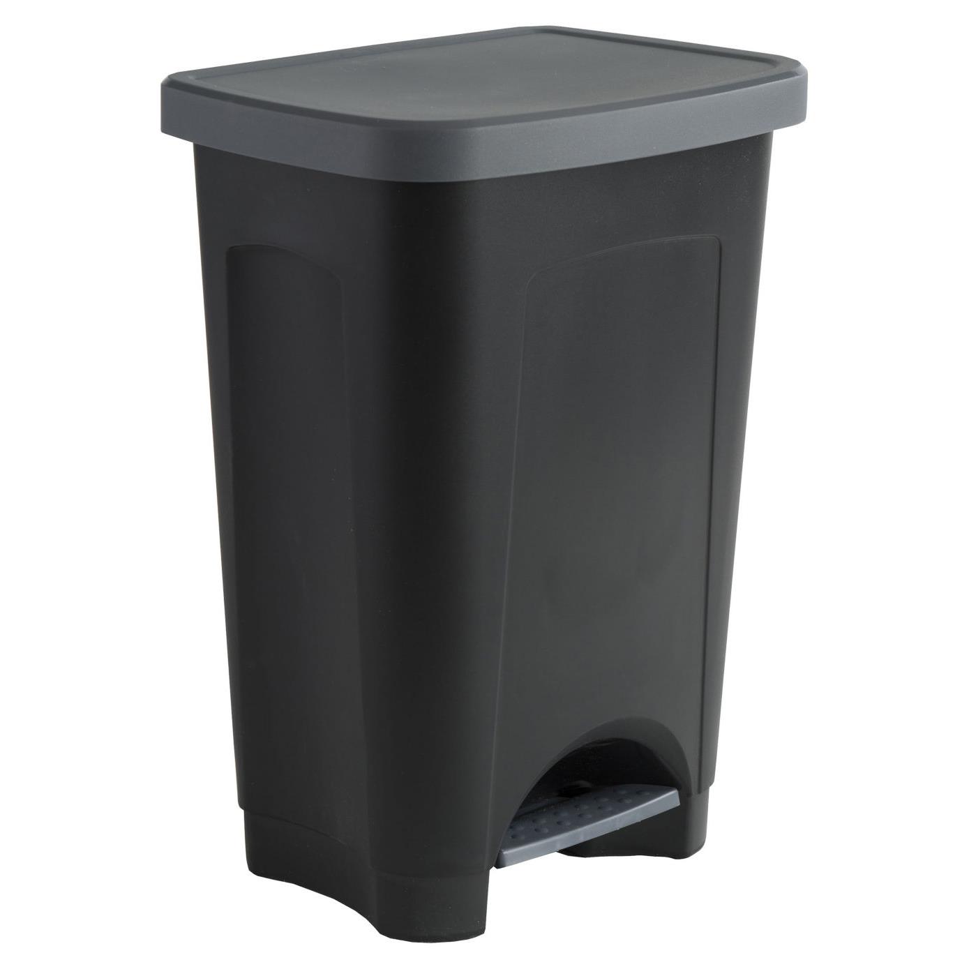 Poubelle  pdale Eco - 50 litres - noir
