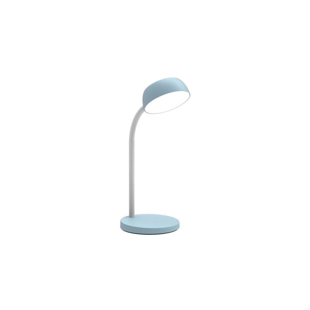 Lampe de bureau Unilux Tamy Led intgre - 6W - Bras flexible 360 - Bleu