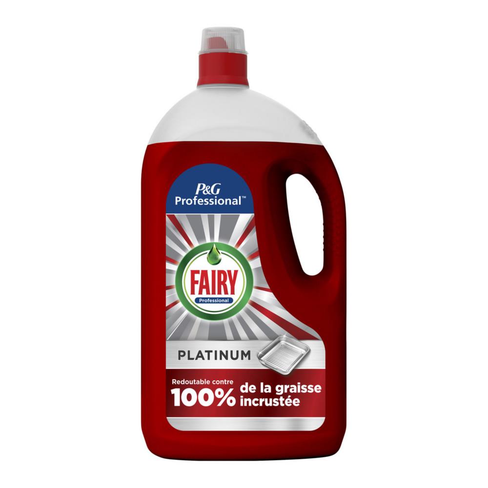 Bidon 4 L liquide vaisselle dtergent Fairy Platinium professionnel
