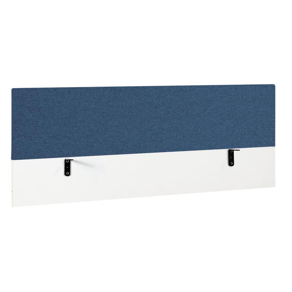 Ecran de sparation Vitaly Tissu Bleu Indigo L. 120 cm