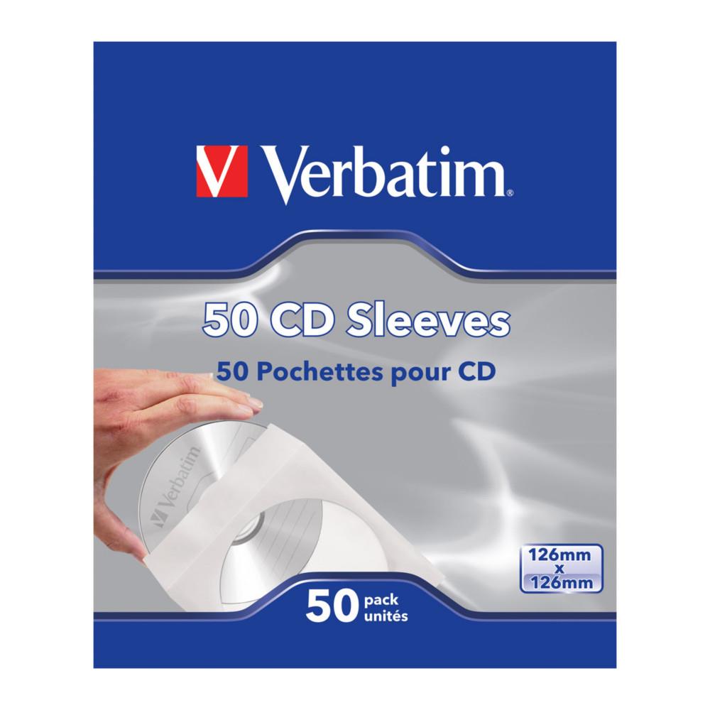 Verbatim pack de 50 pochettes cd