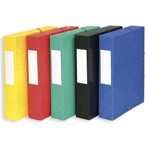 Bote de classement 1er prix - dos de 6 cm - carte lustre - coloris assortis