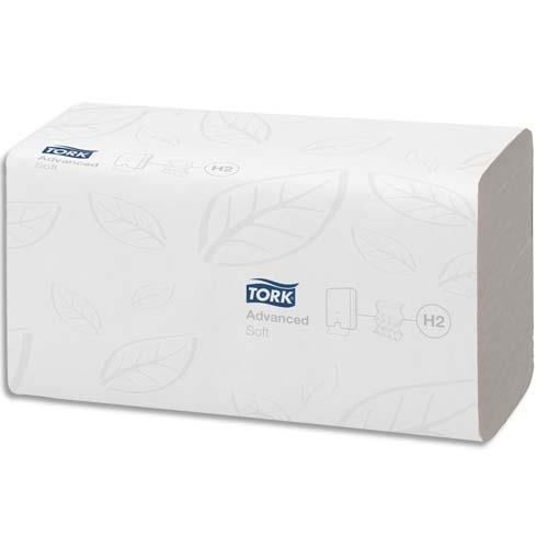 Essuie-mains Tork Xpress doux - pliage en Z - qualit Advanced - colis de 3x7 paquets de 180 feuilles - pour TORK H2