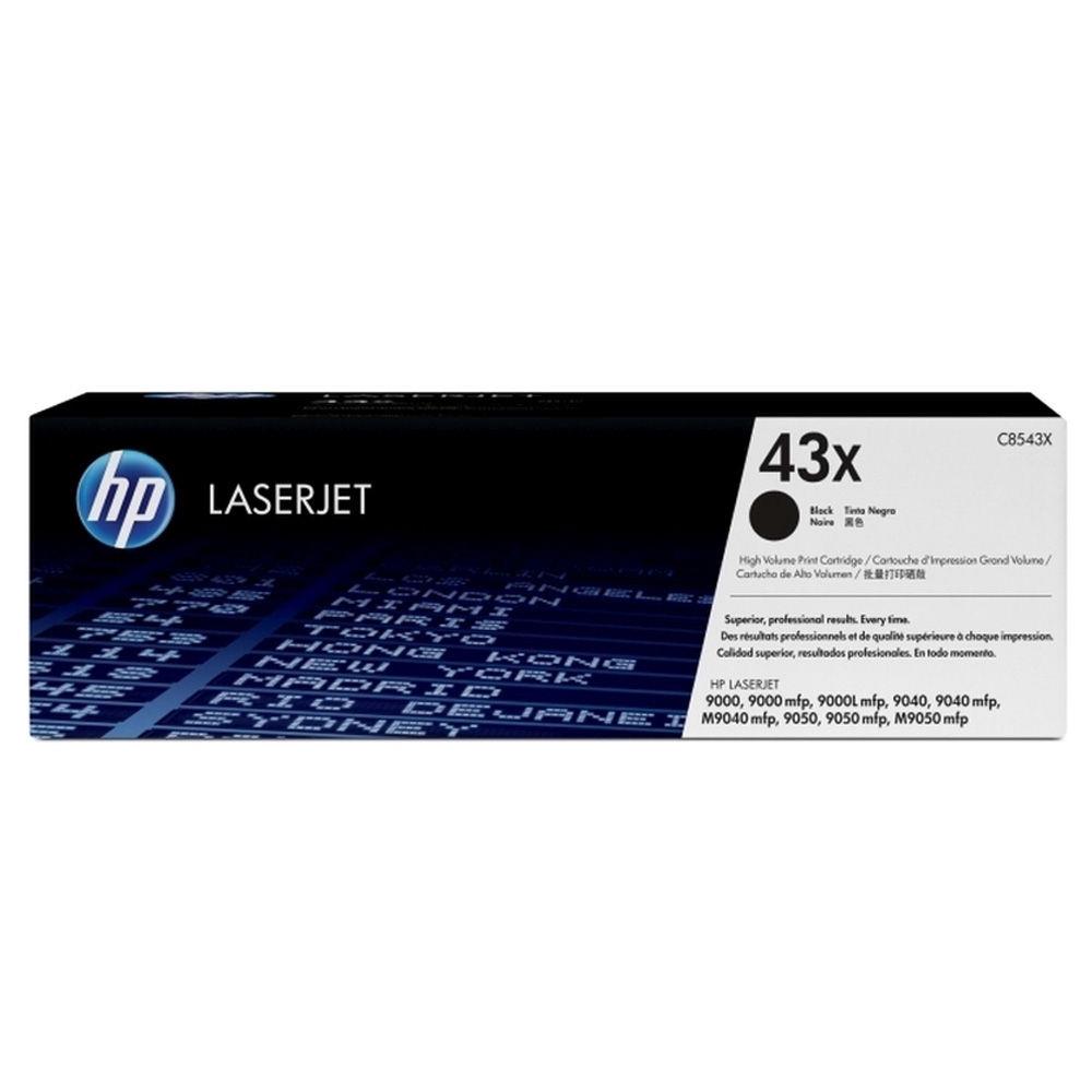 Cartouches de toner - Hp 43x toner laserjet noir grande capacit authentique