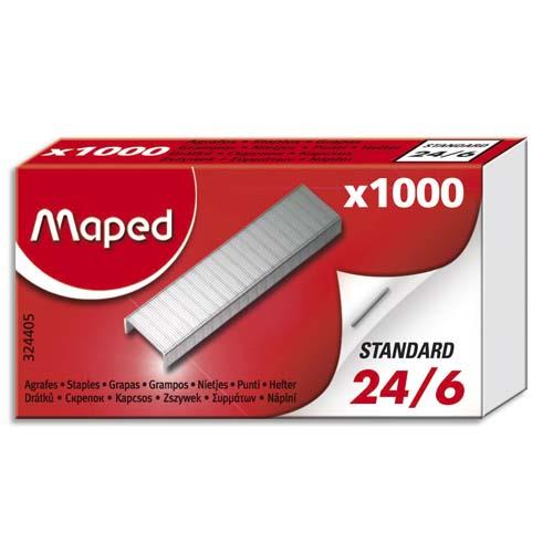 Agrafes 24/8 superstrong Rapid - bote de 1000