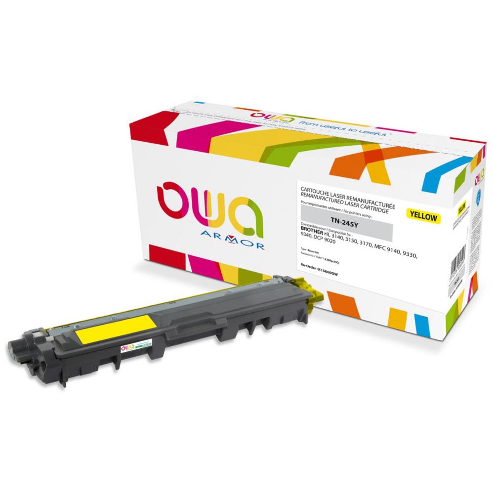 Cartouches de toner - Armor tn245y cartouche de toner 1 pice(s) jaune
