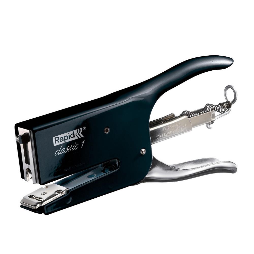 Pince agrafeuse Rapid K1  - En mtal - Agrafes 26/6-8+ - Capacit 50 feuilles - noire