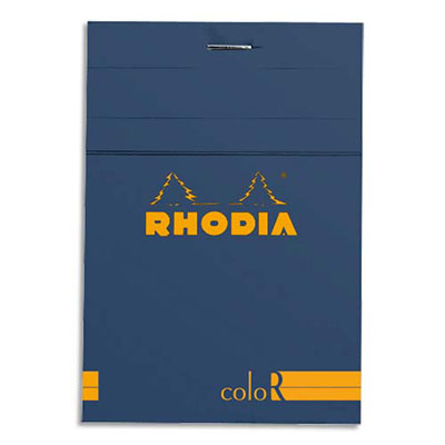Rhodia Portablocco Con Blocco Note N°12 - 8.5x12cm - Carta Clairefontaine 80g - Colore Papavero - Foto 4