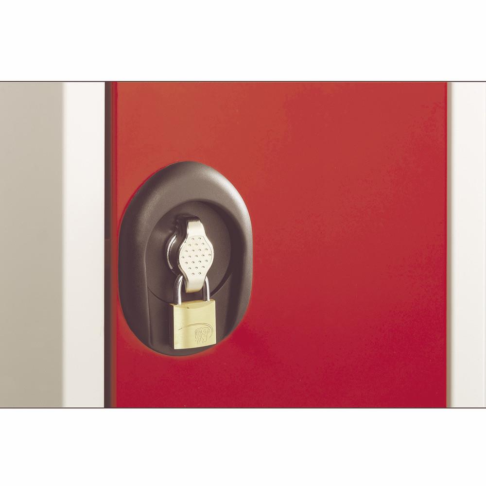 Boitier moraillon - porte-cadenas vestiaire - Max Color