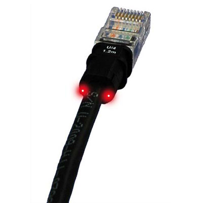 Patchsee pk-f-16 cble de rseau noir 4,9 m cat5e u/ftp (stp)