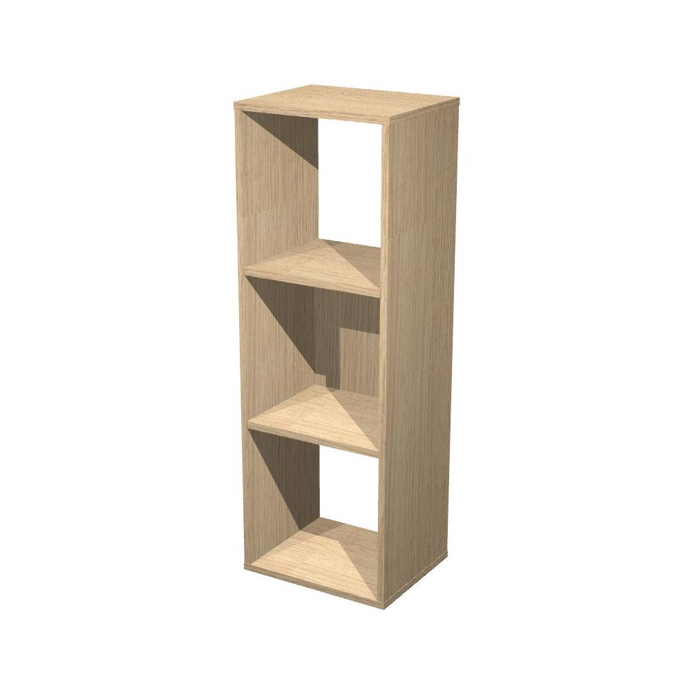 Module bibliothque multicases - 3 cases - chne