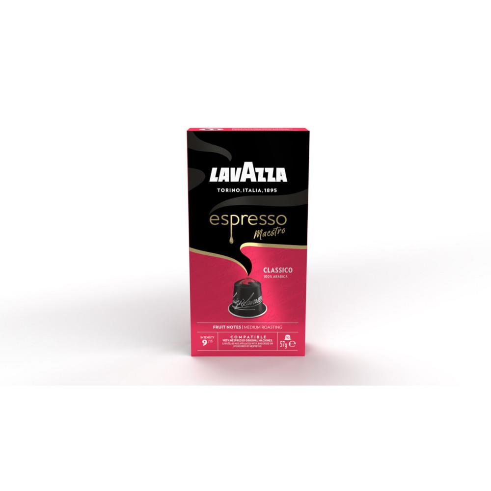 Bo�te de capsules Lavazza de caf� Espresso Classique - Intensit� 9 - Bo�te de 10