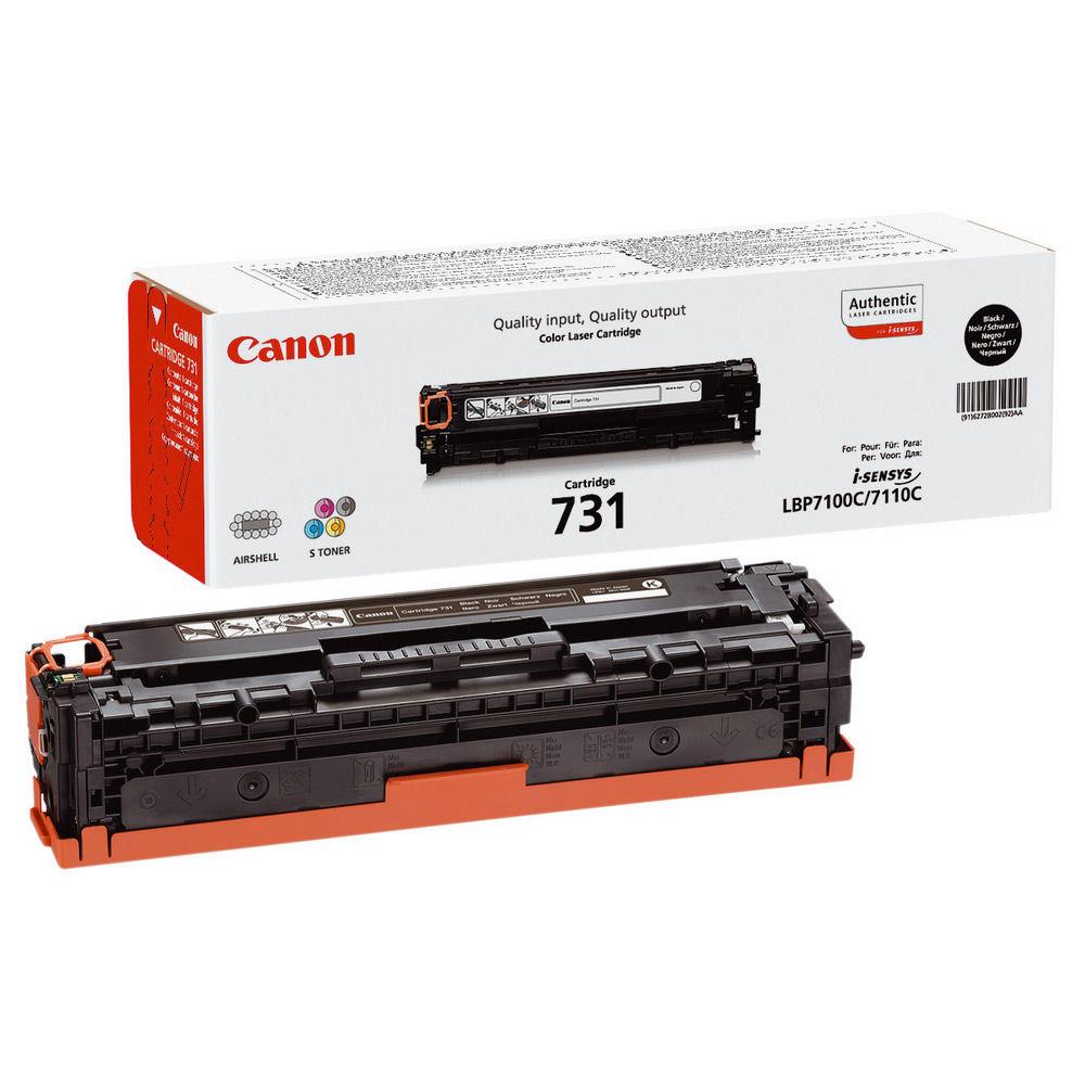 Cartouches de toner - Canon 731 cartouche de toner 1 pice(s) original noir