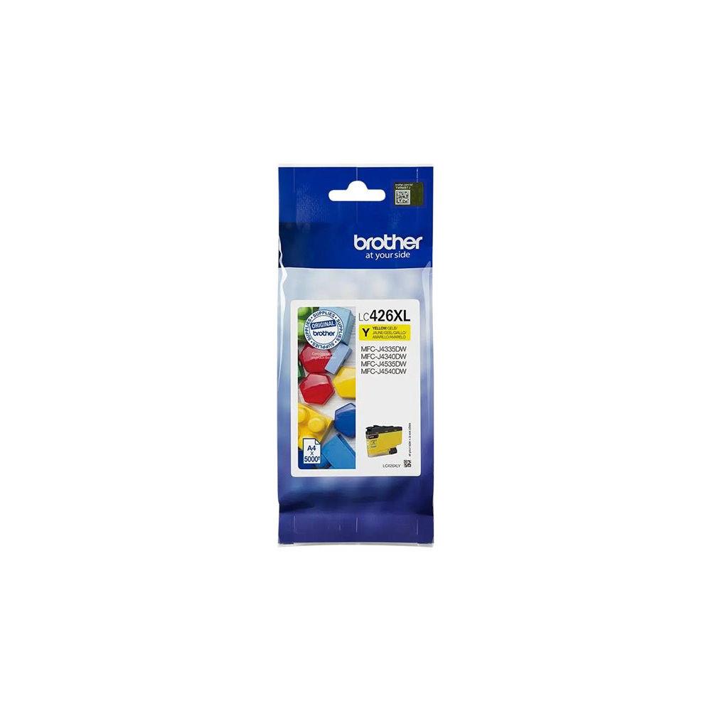Cartouches pour imprimantes - Brother lc426xly - cartouche d'encre xl transparente et durable - jaune