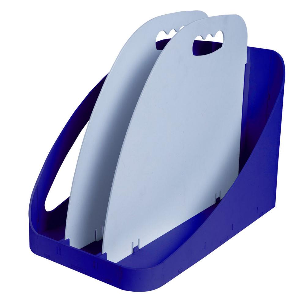 Flex Box Bee Blue Exacompta - 3 compartiments - Bleu marine/clair