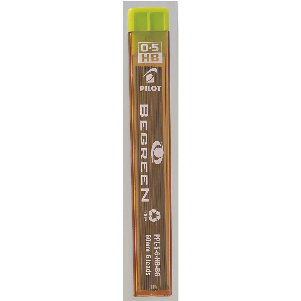Mine pour porte-mines Begreen - mine HB de 0,5 mm - tube 12 units