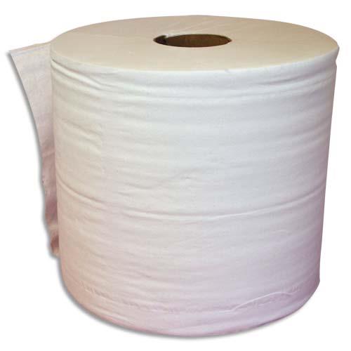 Lot de 2 bobines d'essuyage blanche - 1000 formats 30 x 21 cm - l 300 m
