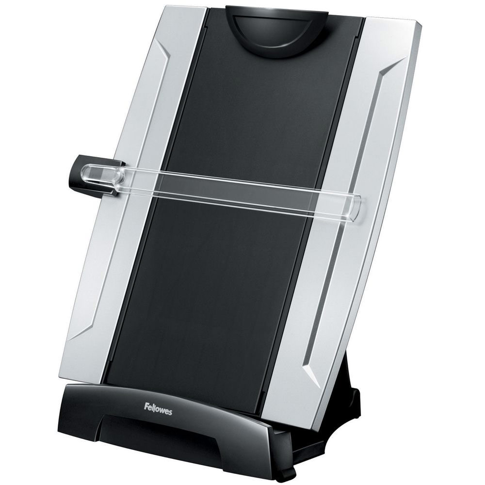 Support élévateur Fellowes Pour Imprimante/fax - Noir/argent - 21,25 X 18,1 X 5,25 Pouces