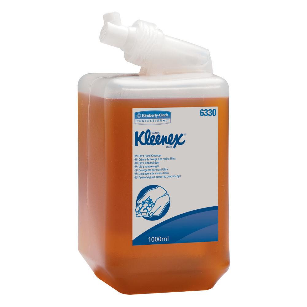 Cassette de savon Kleenex pour les mains Ultra 1 l couleur ambre