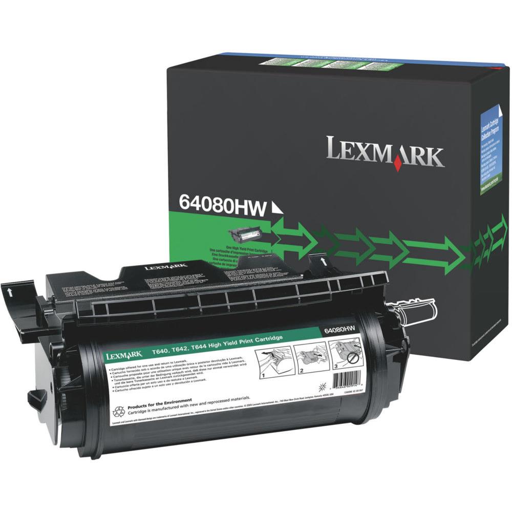 Cartouches de toner - Lexmark 64080hw cartouche de toner original noir
