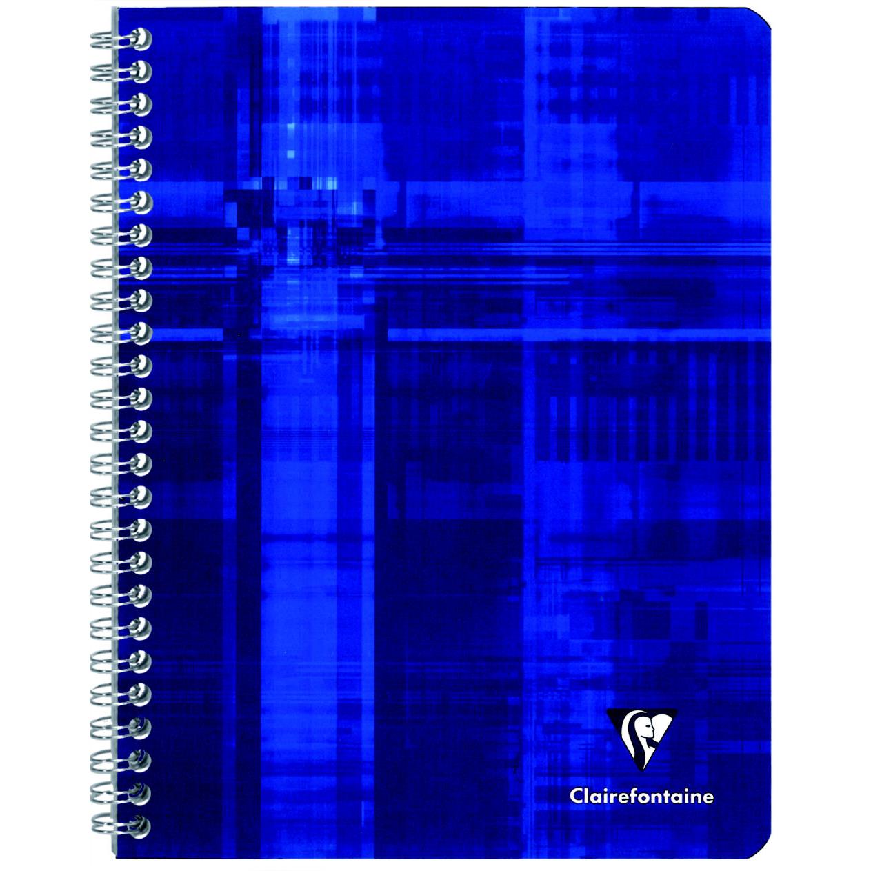 Cahier Clairefontaine Metric - reliure spirales - 21 x 29,7cm - 100 pages - grands carreaux - papier 90g