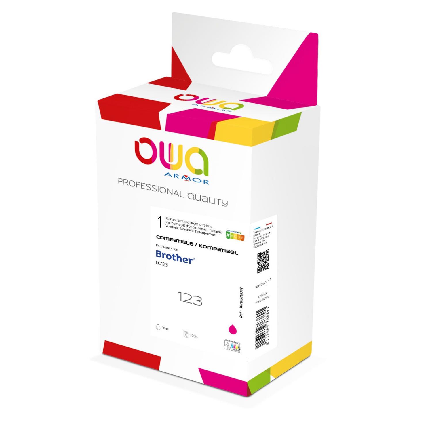 Cartouches pour imprimantes - Armor k20536ow cartouche d'encre 1 pice(s) compatible magenta