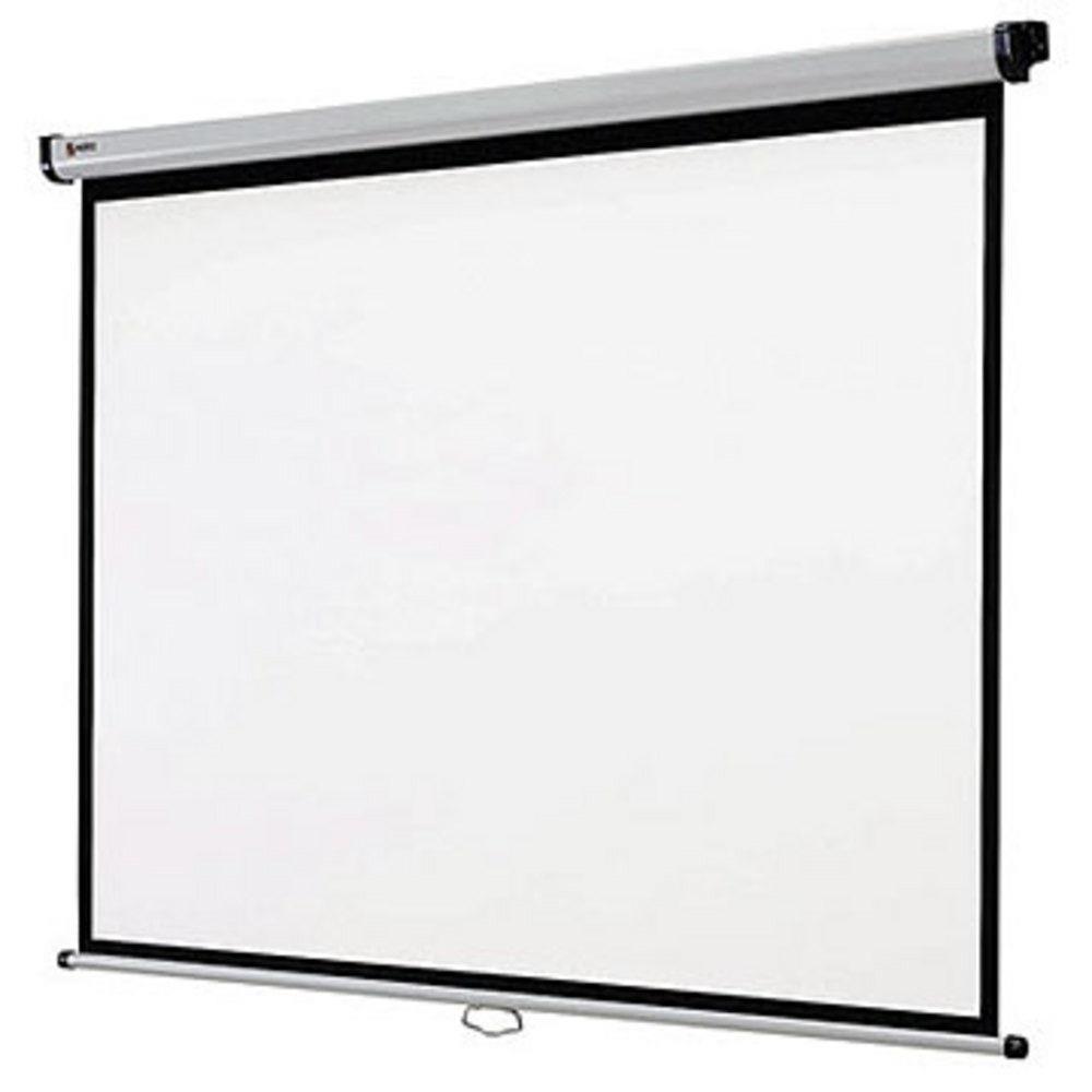 Ecran de projection mural Nobo - 200 x 151 cm - surface blanc mat