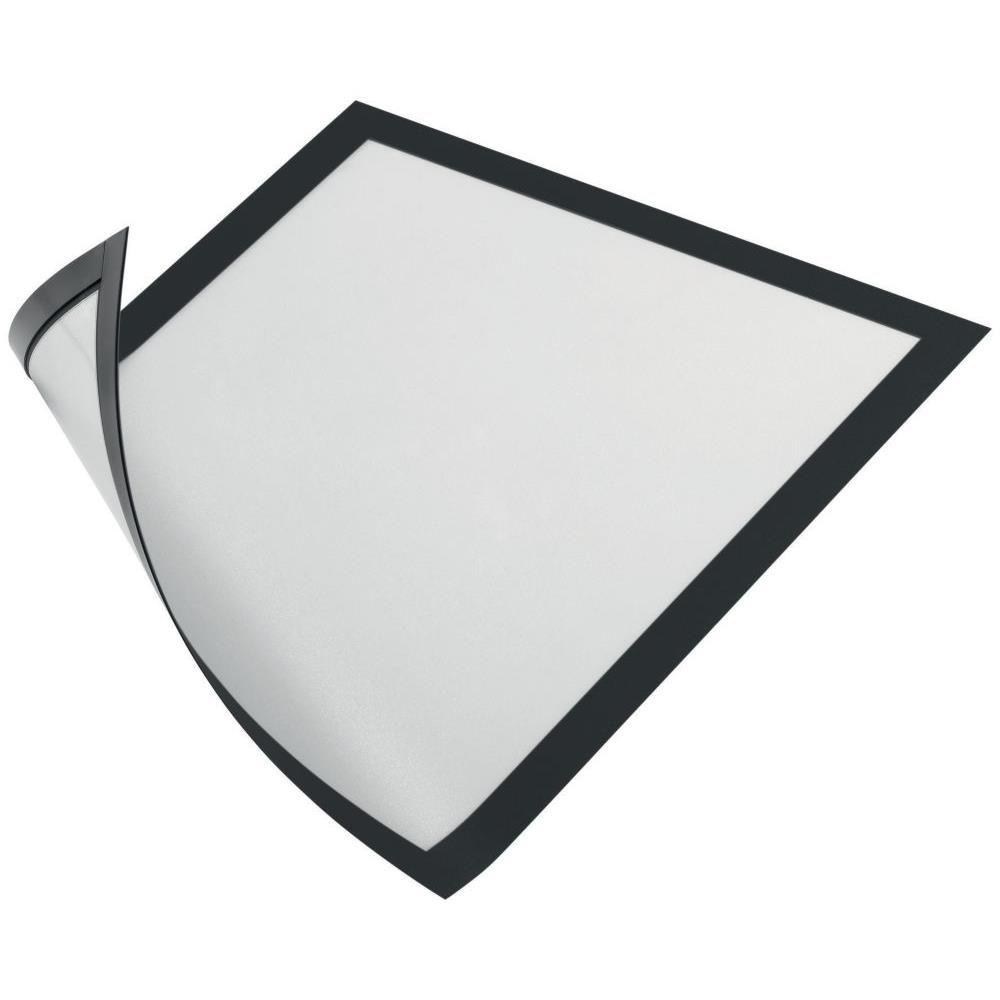 Cadres d'affichage magntique Duraframe - A4 - noir - lot de 5