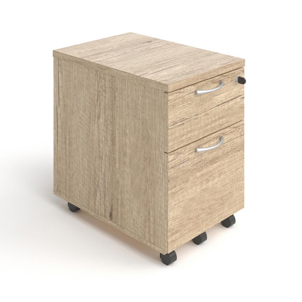 Caisson mobile Dune - 2 tiroirs - ch�ne nebraska