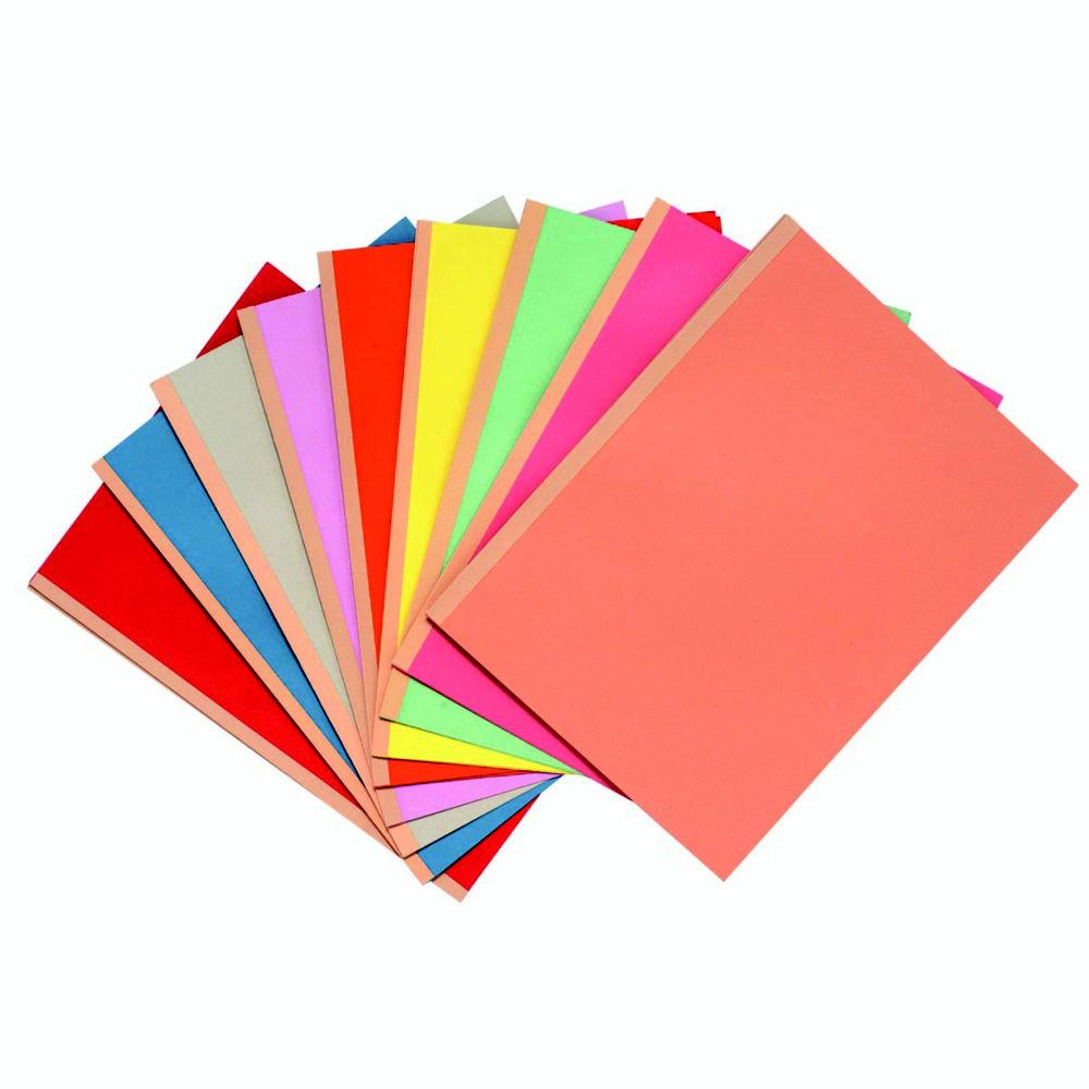 Chemises  soufflet Exacompta Forever - dos toil 3 cm - capacit 300 feuilles - carte 320g recycl - 24 x 32 cm - bleu vif - paquet 25 units