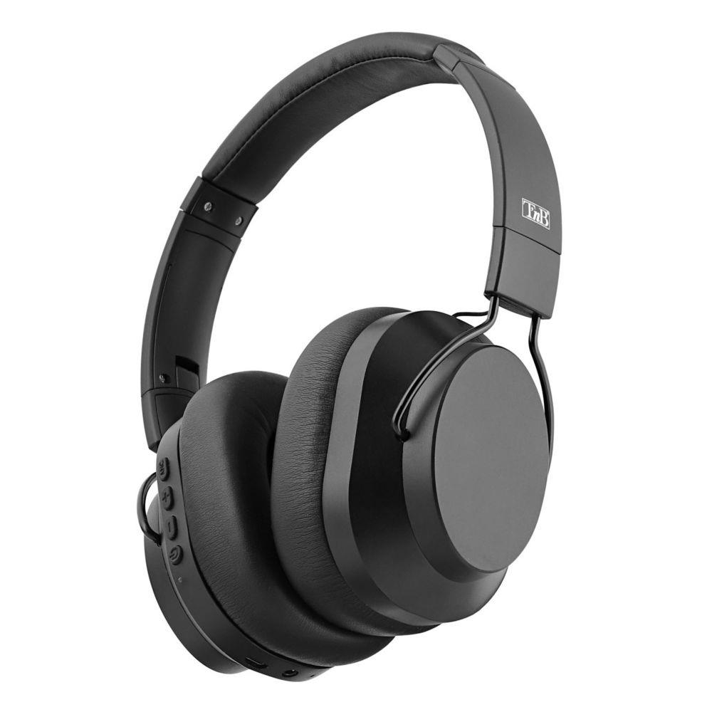Casque Bluetooth TNB Immersive Stro  rduction de bruit active - Noir